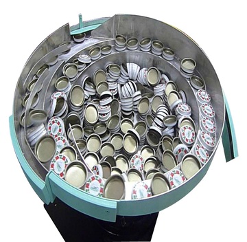 蓋子類振動送料機